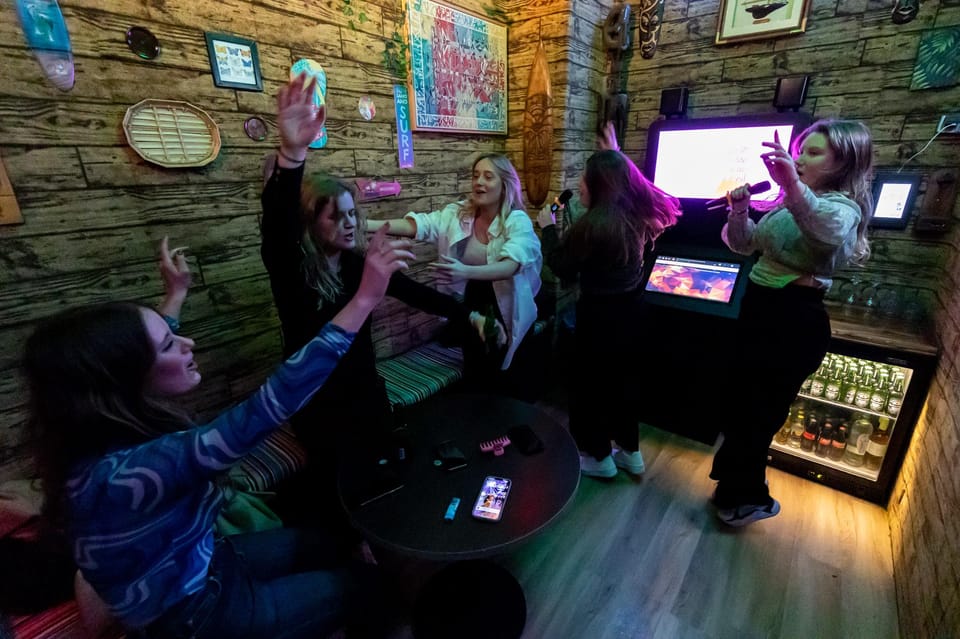 Aloha Amsterdam: Private Karaoke Booth with 20.000 Songs - Price and value: $132 for up to 10 people