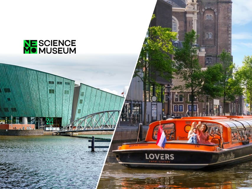 Amsterdam: 1-Hour Canal Cruise & NEMO Science Museum - The One-Piece Ticket That Isn’t One Location