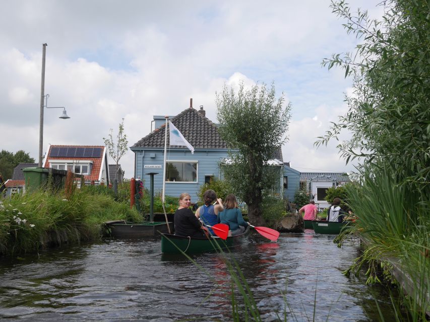 Amsterdam: 2-Hour Guided Canoe Trip - After the canoe: garden time and your own picnic strategy