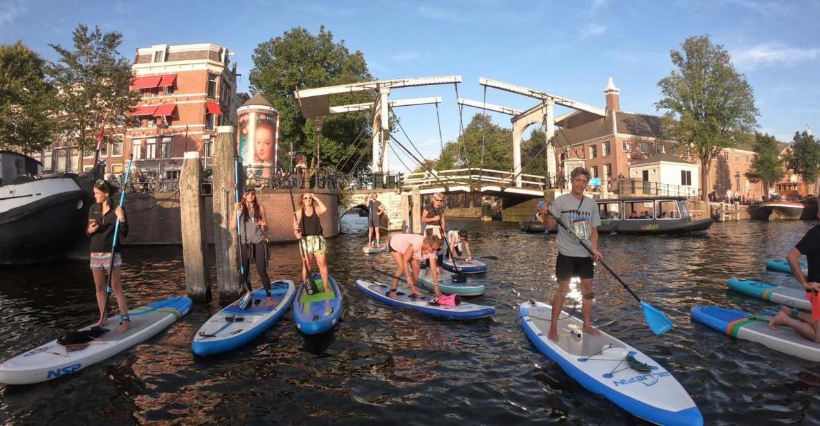 Amsterdam: 2-Hour Stand Up Paddle Board Tour - Key things to know before you paddle