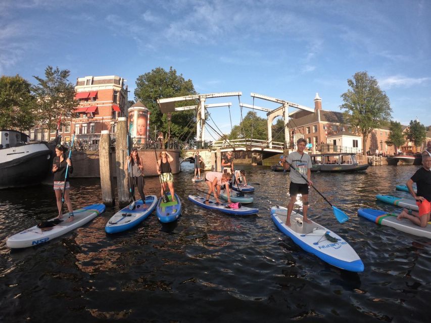 Amsterdam: 2-Hour Stand Up Paddle Board Tour - Canal houses and museum views, without the crowd problem