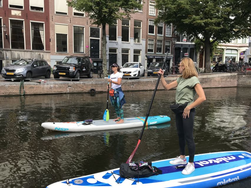 Amsterdam: 2-Hour Stand Up Paddle Board Tour - Nautical Museum finish and the 18th-century replica ship