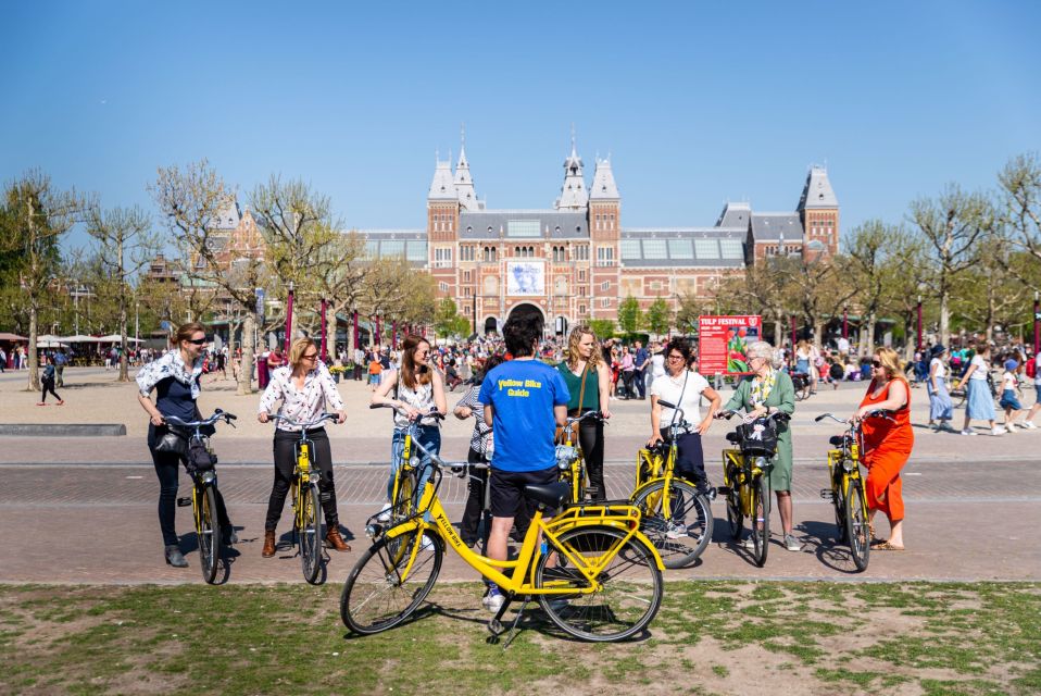 Amsterdam: 3h E-Bike Tour with break - Vondelpark and the Rijksmuseum area without the museum fatigue