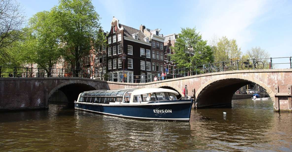 Amsterdam: 75 Minute City Canal Cruise with Audio Guide - Prinsengracht and Herengracht: The Canal Belt at Full Speed