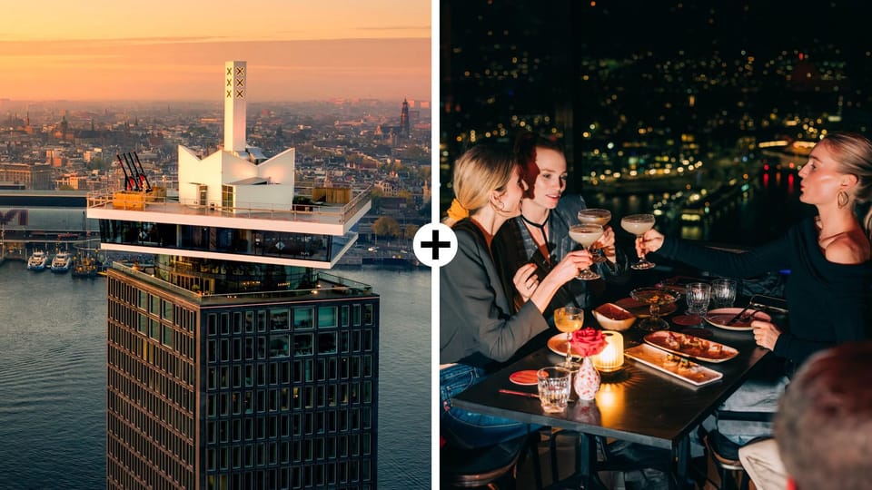 Amsterdam: A'DAM Lookout Ticket and Lunch or Dinner Voucher - ADAM Tower location: how to reach the viewpoint near Amsterdam Central