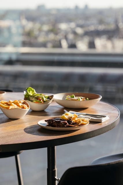 Amsterdam: A'DAM Lookout Ticket and Lunch or Dinner Voucher - The lookout experience: what you’ll actually see at 100 meters