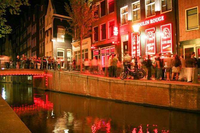 Amsterdam After Dark: Public Red Light District Exploration - Narrowest Street Moments and the Route 66 Bar Stop