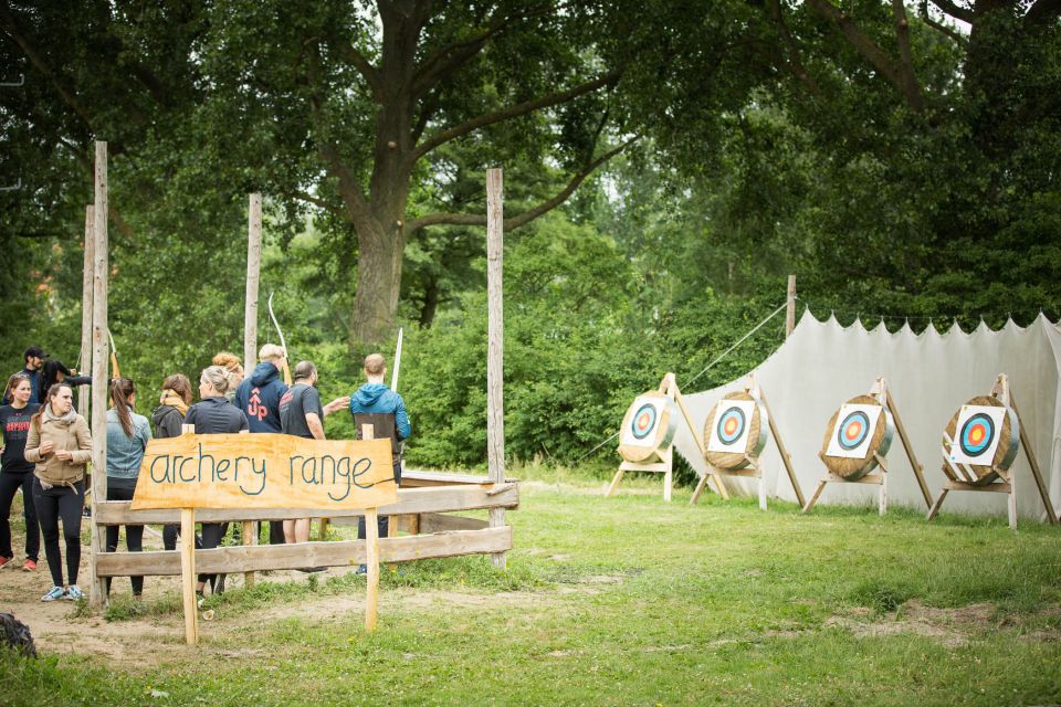 Amsterdam: An Unforgettable Archery Experience! - Add-ons at UP Events: Bubble Football, Axe Throwing, and VR