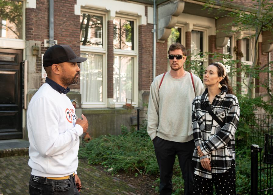 Amsterdam: Anne Frank Walking Tour - Auschwitz Monument: the moment the story turns to remembrance