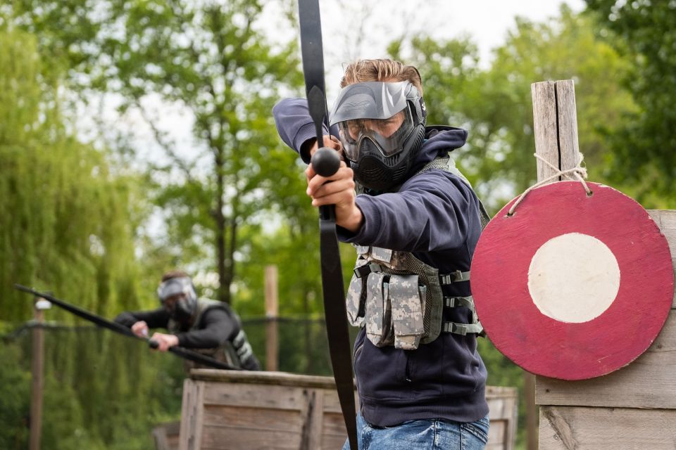 Amsterdam Archery Tag: The Ultimate Group Activity - First Round: Learning How the Tagging Actually Works