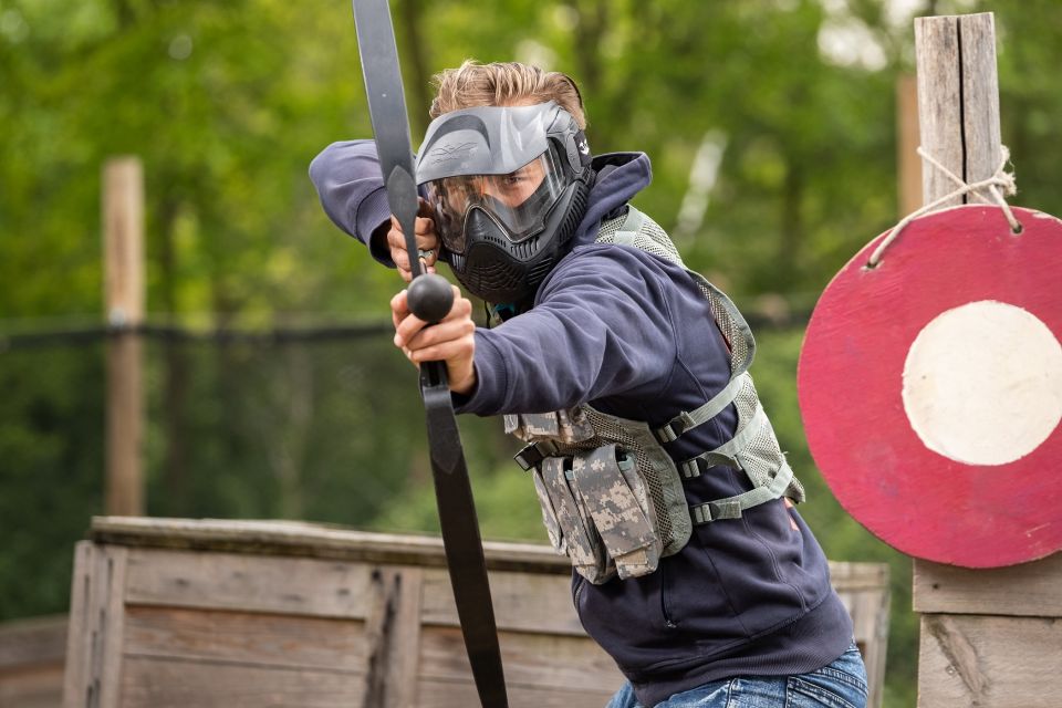 Amsterdam Archery Tag: The Ultimate Group Activity - UP Events Is Built for Parties, Teams, and Family Fun