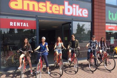 Amsterdam Bike Rental with free GPS narrated bike tour - Getting your bike at Piet Heinkade 25: quick checks before you roll