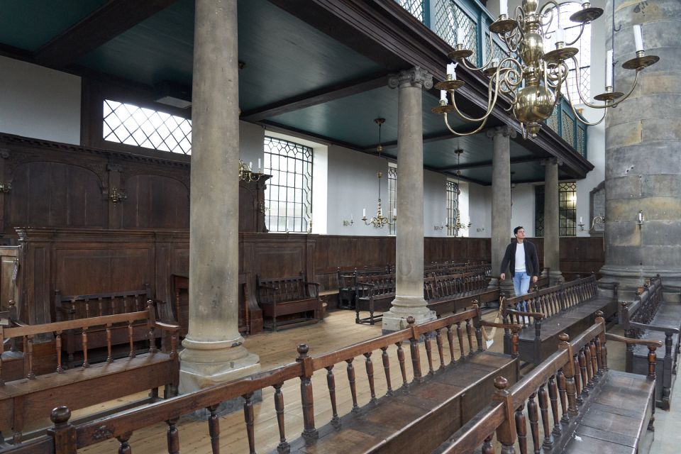 Amsterdam: Canal Cruise and Jewish Cultural Quarter Tickets - Portuguese Synagogue: solemn architecture and a quiet courtyard pause