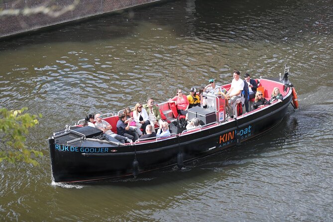 Amsterdam Canal Cruise in Open Boat with Unlimited Drinks Option - Where the cruise starts: Westerkerk and the Jordaan-side canal world