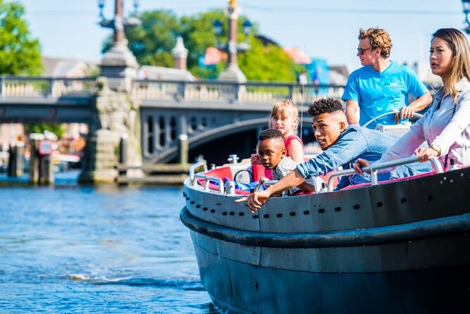 Amsterdam Canal Cruise in Open Boat with Unlimited Drinks Option - Cruising past the Hermitage Museum: a landmark with canal-belt context