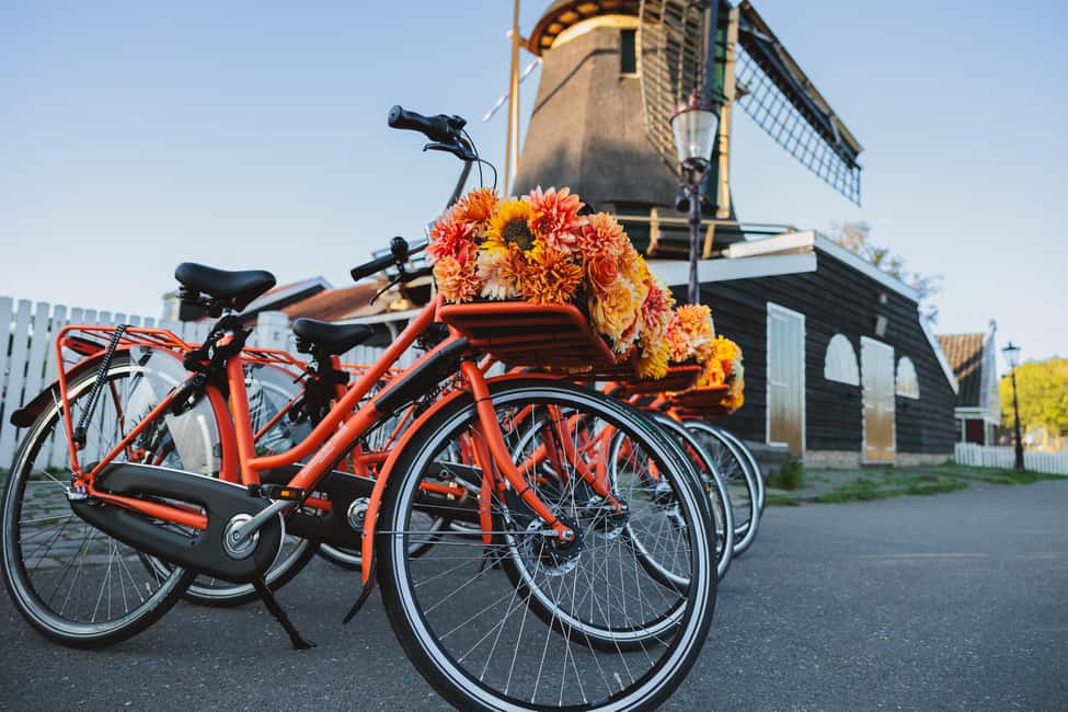 Amsterdam: Cheese, Windmill & Countryside Bike Tour - Windmill time: traditional milling you can see in person