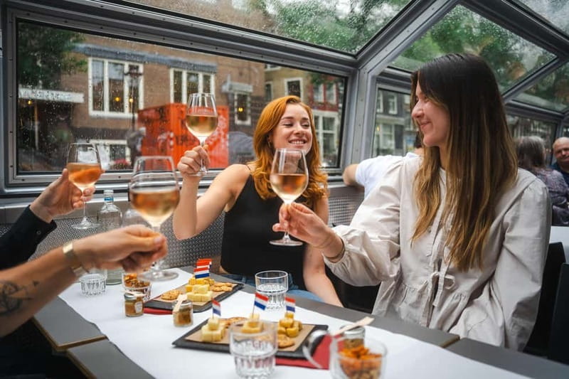 Amsterdam: Cheese & Wine Cruise Tasting Experience - Meeting at Damrak Pier 5: quick, central, and simple