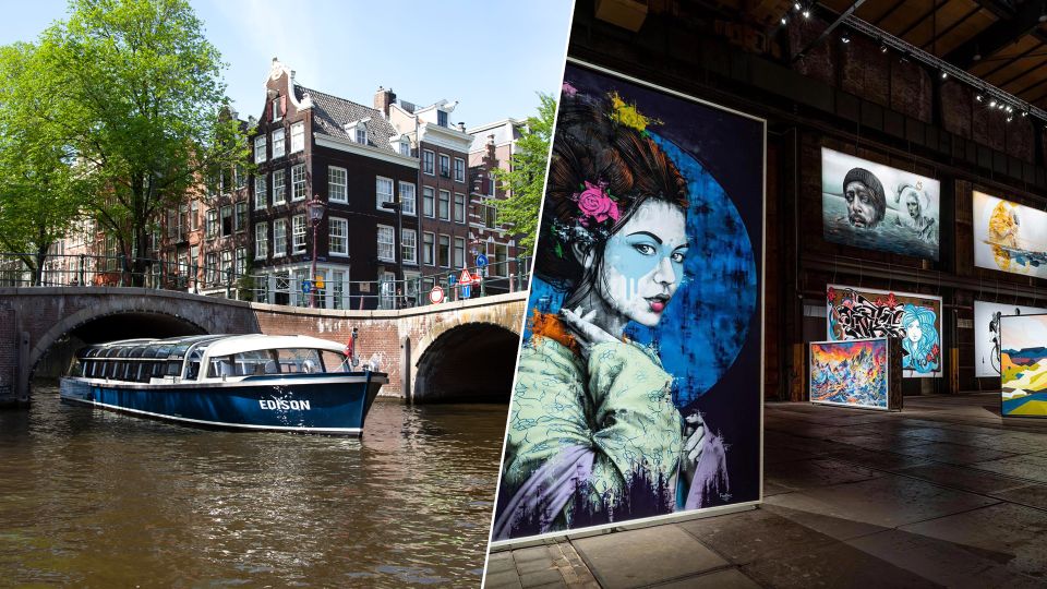 Amsterdam: City Canal Cruise & Straat Museum - Straat Museum at NDSM-Plein 1: Street Art With Context