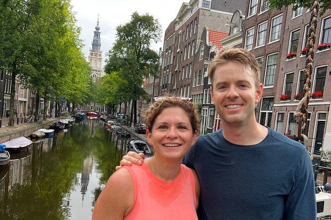 Amsterdam city center run tour - Anne Frank House area and the Jordaan: quieter depth