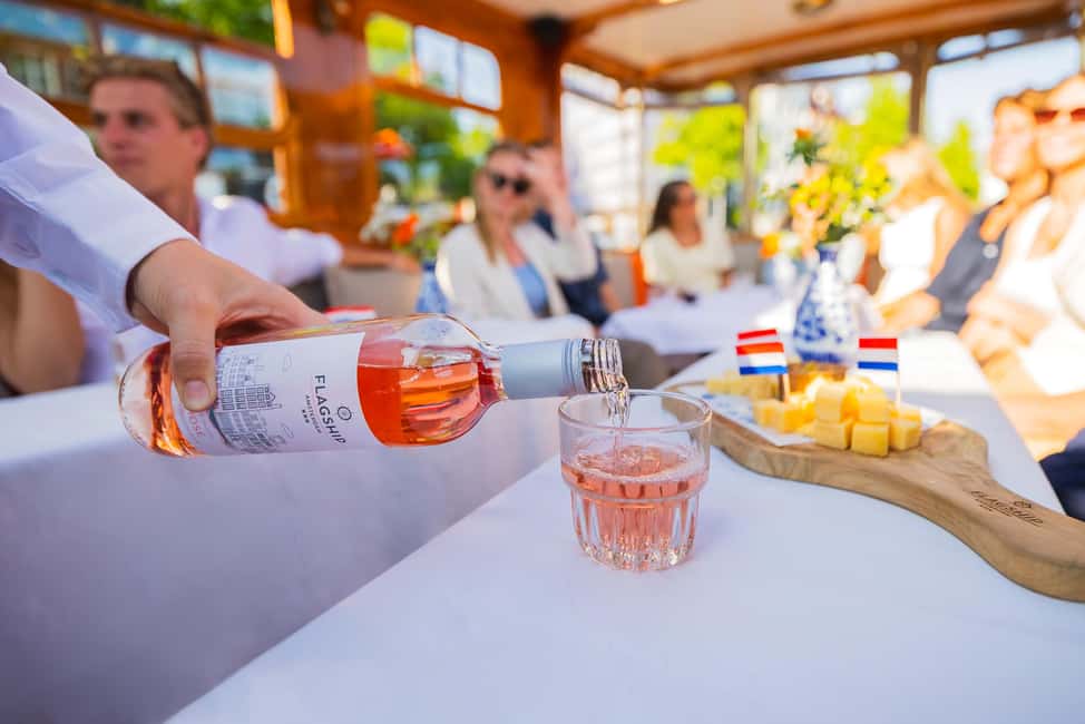Amsterdam: Classic Boat Cruise with Optional Cheese & Wine - Key points to know before you board