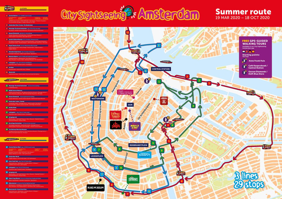 Amsterdam: Combo Rijksmuseum & Hop-On Hop-Off Bus - Audio guide in 18 languages: useful, but not magic