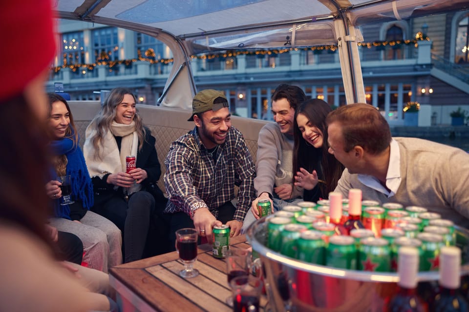 Amsterdam: Covered Canal Booze Cruise with Unlimited Drinks - Where you board: Amstel 178 vs. Oudezijds Voorburgwal