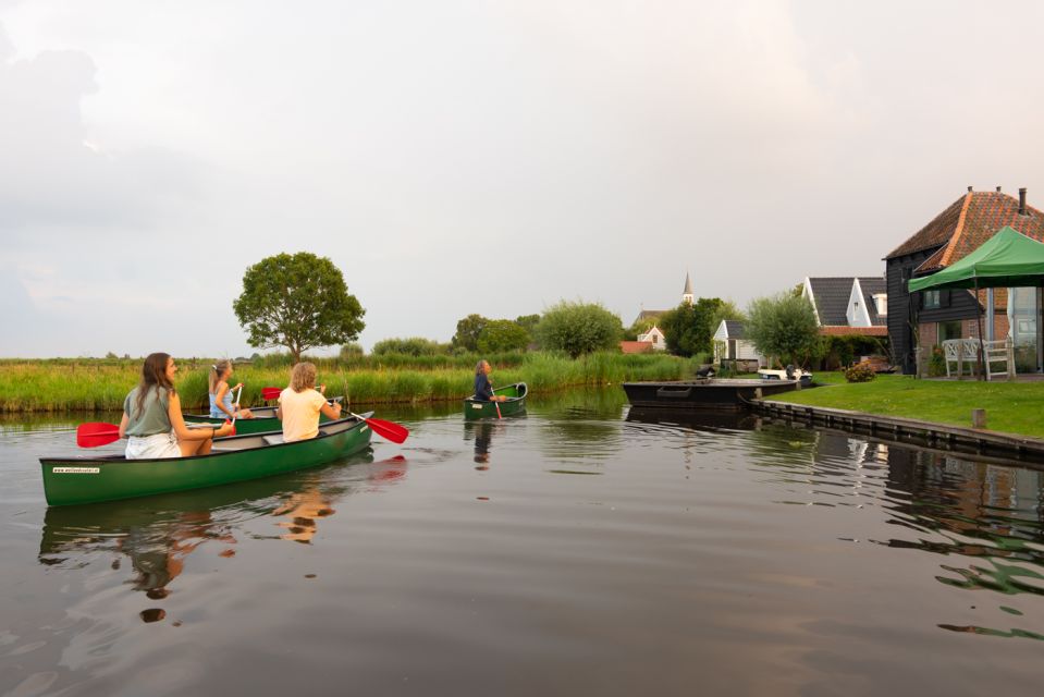 Amsterdam: Dutch Countryside Sunset Canoe Tour - Finding your guide at Amsterdam Noord (look for the sign)