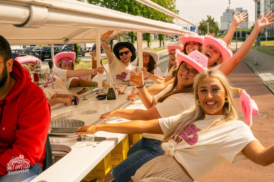 Amsterdam: Dutch Prosecco Party Bike - Key things to know before you pedal