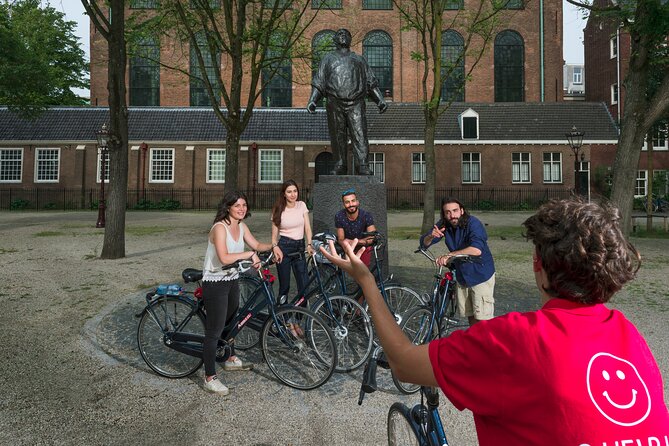 Amsterdam: E-Bike Sightseeing Tour - Scharrebiersluis, the Portuguese Synagogue, and Skinny Bridge: Small Stops, Big Character