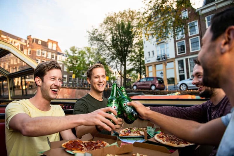 Amsterdam: Evening Pizza Cruise Along the Canals - Key points to know before you go
