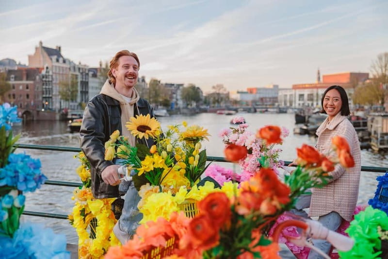 Amsterdam: Explore Canals, Guided Tour on Flower Bikes - Should you book the Amsterdam FlowerBike canal tour?