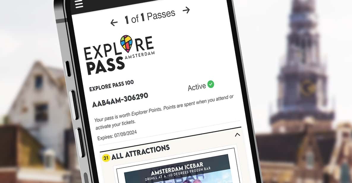 Amsterdam: Explore Pass with Over 35 Attractions - Using the live booking app without getting stuck