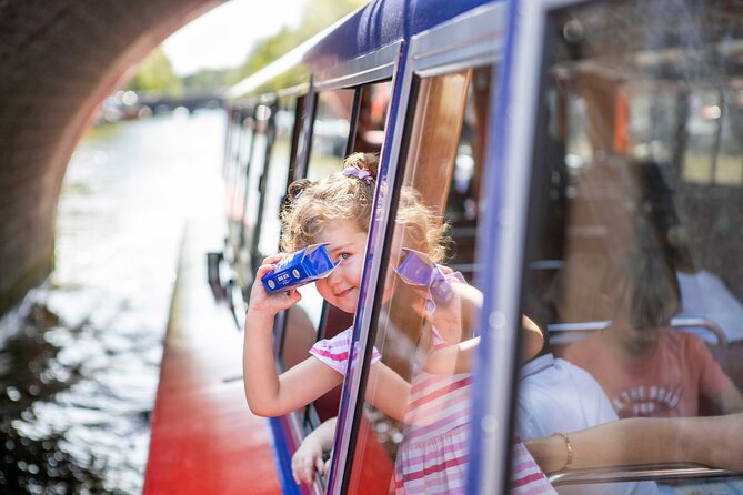Amsterdam Family-Friendly Canal Cruise with Snackbox Option - Amstel River cruising and the skinny bridge moment