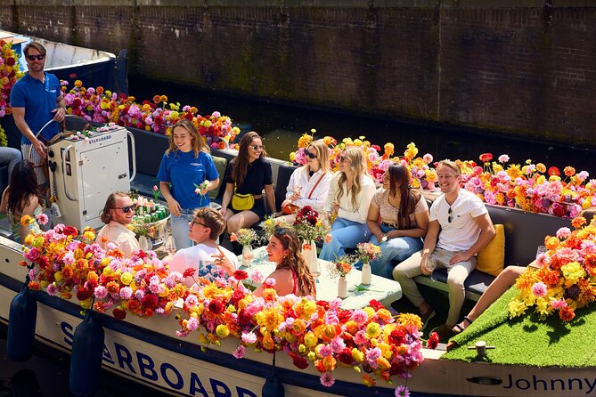 Amsterdam Flower Boat Canal Cruise with Local Guide - Weather and Comfort: What to Expect on the Water