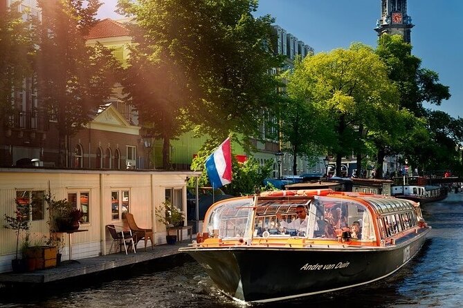 Amsterdam full day tour: Walking, Biking and Cruising - Prins Hendrikkade canal cruise around 5:00–5:30: follow the city by water