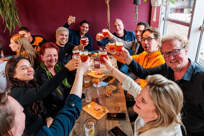 Amsterdam Guided Craft Beer Tasting with Cheese & Sausauge - Price and value: $30.09 for five beers plus snacks