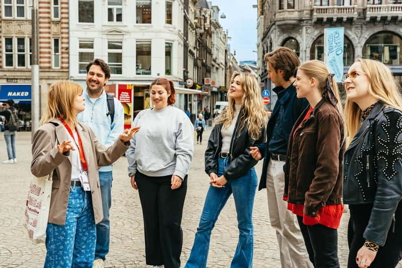 Amsterdam: Guided Cultural Walking Tour - Stroll back along the Amstel and finish at the National Monument
