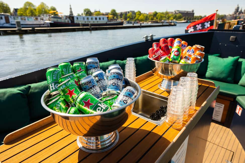 Amsterdam: Guided Open Boat Canal Cruise Including Drink - Price and What You Actually Get for $26