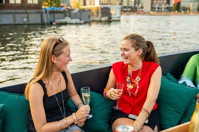 Amsterdam: Guided Open Boat Canal Cruise Unlimited Drinks Option - Jewish history stops: Portuguese synagogue, Anne Frank area, and memorials