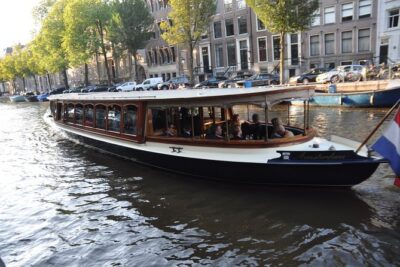 Amsterdam: High Tea Cruise - The highlights you pass: Stopera, Western church, Anne Frank House, and more