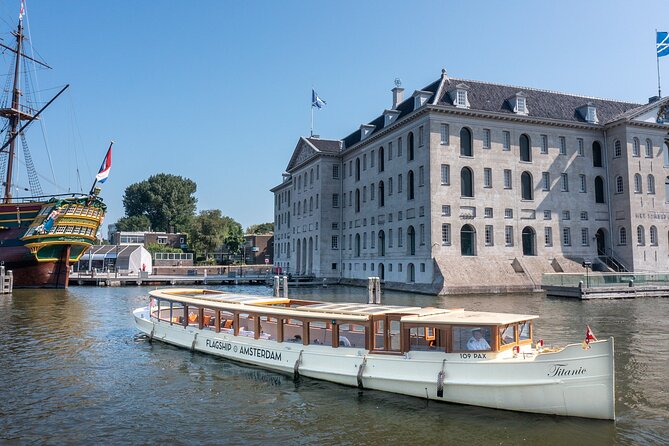 Amsterdam Historic Tour On Classic Saloon Boat - Dutch National Opera and Stopera: Spotting Modern Amsterdam in the Mix