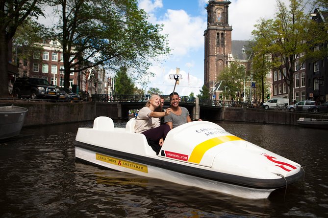 Amsterdam Independent Sightseeing by Pedal Boat - Quick hits before you pedal