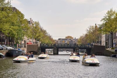 Amsterdam Independent Sightseeing by Pedal Boat - Finding your pier: check-in in central Amsterdam