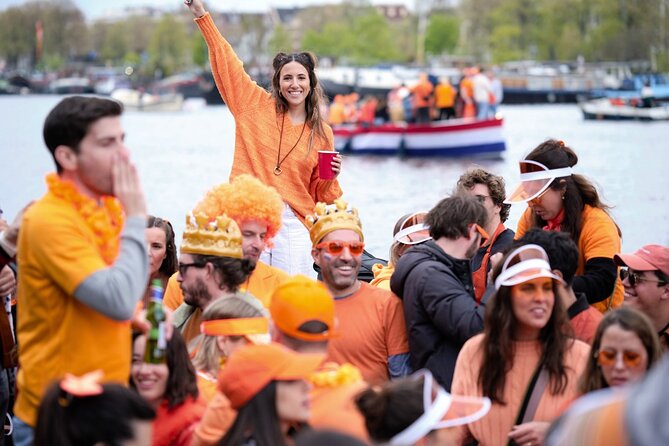Amsterdam King’s Day Boat Party with Unlimited Drinks 2026 - Why this King’s Day cruise works so well