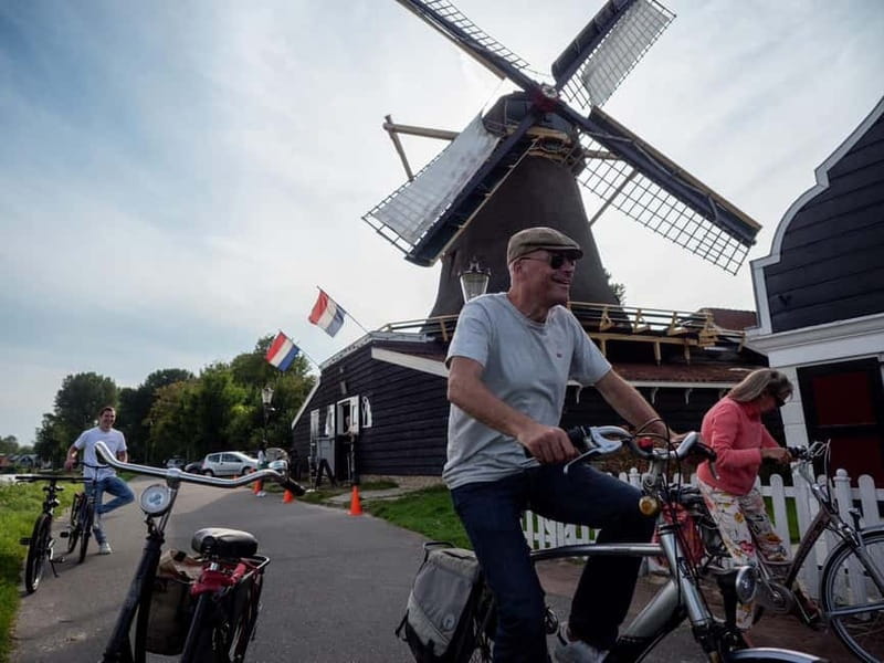 Amsterdam: Leisurely Windmill & Countryside Bike Ride - Key highlights worth marking on your map