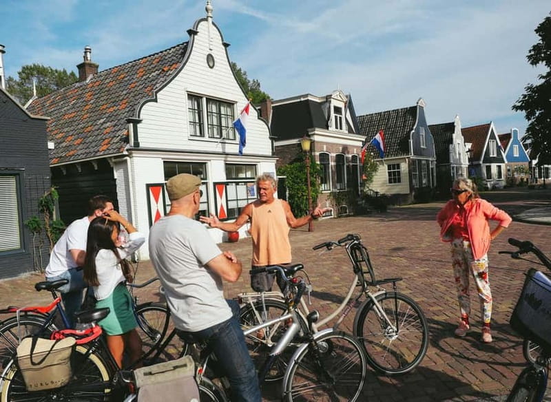Amsterdam: Leisurely Windmill & Countryside Bike Ride - From Oosterdoks Island to Noord: the IJ ferry start