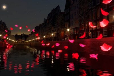 Amsterdam Light Festival: Canal Cruise + Bite & Unlimited Drinks - Cruising the festival routes: what you’ll see on this 1 hour 15 minutes