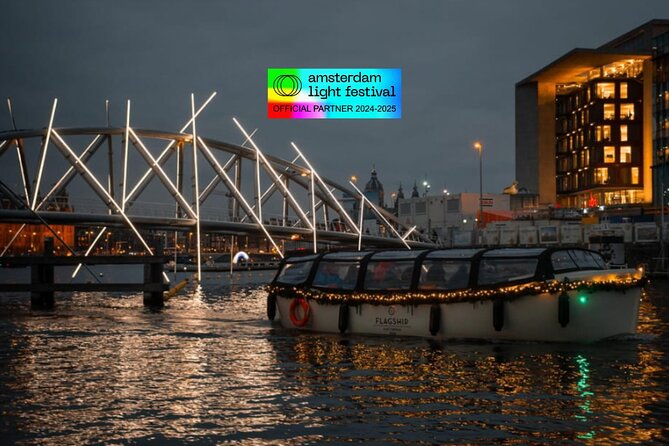 Amsterdam Light Festival: Cruise Unlimited Drinks & Bite option - Stop One: ARTIS Amsterdam Royal Zoo From the Water