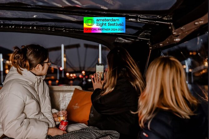 Amsterdam Light Festival: Cruise Unlimited Drinks & Bite option - Prins Hendrikkade 33A: Getting On Board Without Losing Your Patience