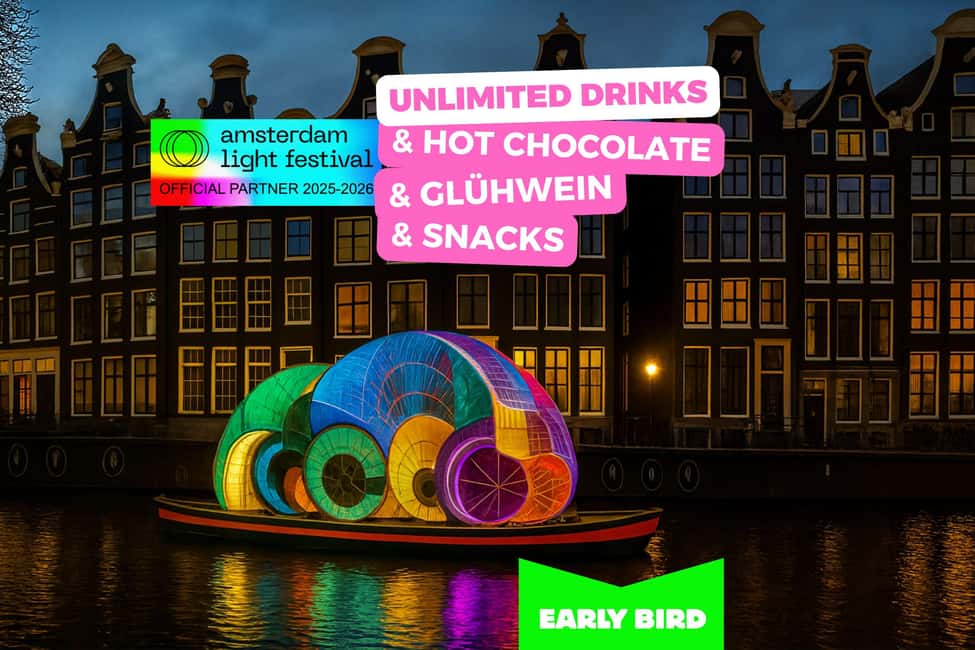 Amsterdam: Light Festival Heated Cruise with Drinks & Snacks - Key things to know before you go